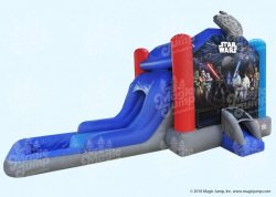 Star Wars Bouncer Water Combo