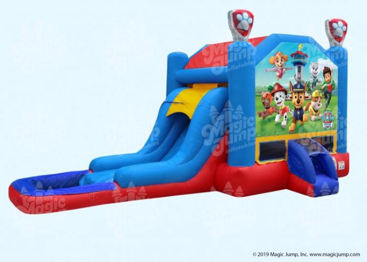 Paw Patrol Bouncer Water Combo