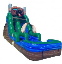 16ft Jurassic Jr Water Slide